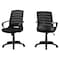 Monarch Specialties Office Chair, Adjustable Height, Swivel, Ergonomic, Armrests, Computer Desk, Work, Metal, Black I 7224 - alternate 1